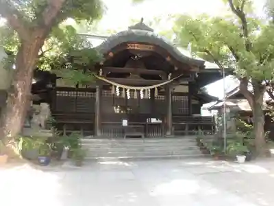 福島天満宮の本殿・本堂