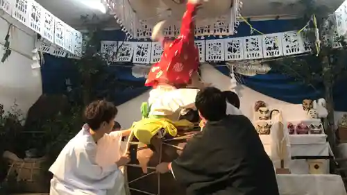 桑野内神社の神楽