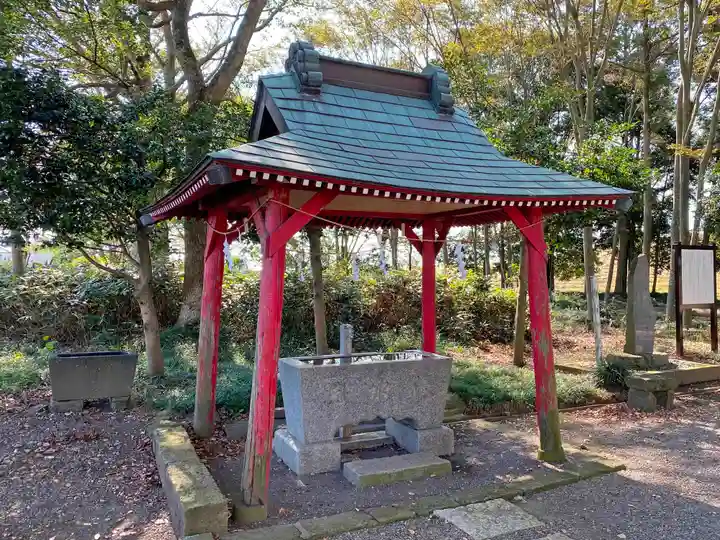 胸形神社の手水舎