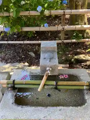 八幡宮(吉利倶八幡宮・勧修寺八幡宮)の手水舎