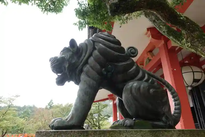 鞍馬寺の狛犬