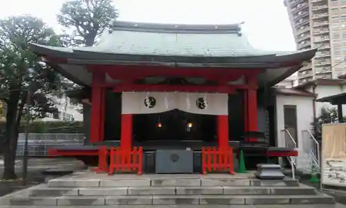 麻布氷川神社の本殿・本堂