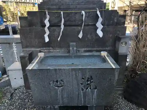 日比谷神社の手水舎
