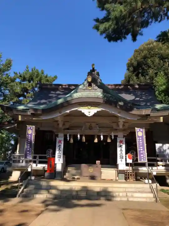 天沼八幡神社の本殿・本堂