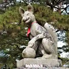 竹駒神社の狛犬