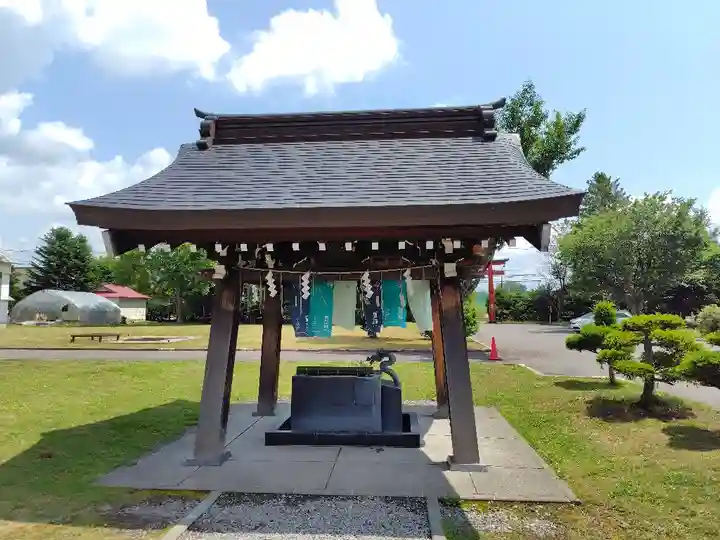 美瑛神社の手水舎