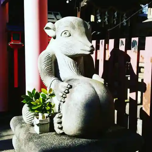 柳森神社の狛犬