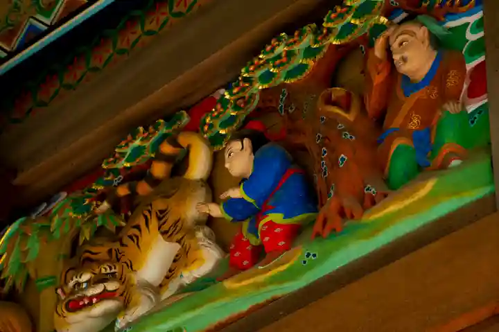 宝登山神社の芸術