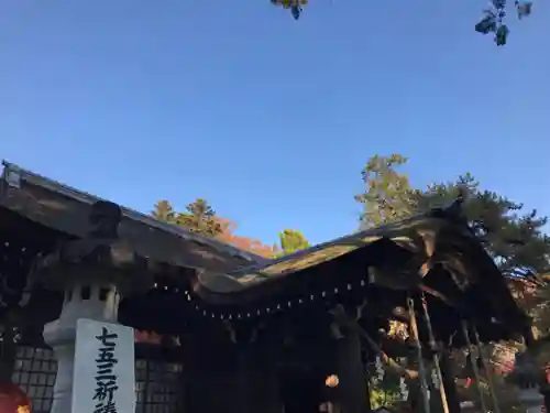 武田神社の本殿・本堂