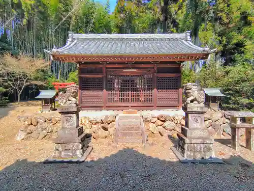 神明白山社相殿（杁下）の本殿・本堂