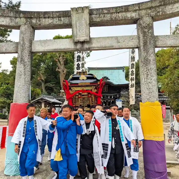 三津厳島神社のお祭り