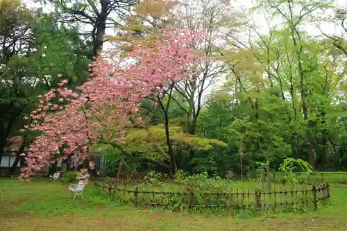 青葉神社の庭園