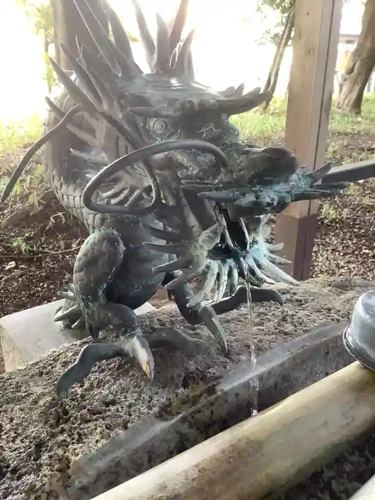 神明社(篠木町)の手水舎