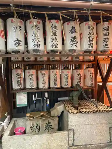 白山神社の手水舎