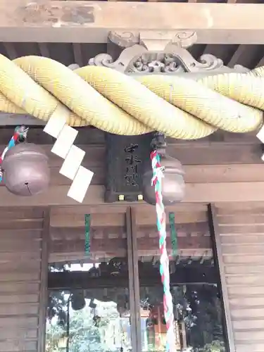 中氷川神社の本殿・本堂