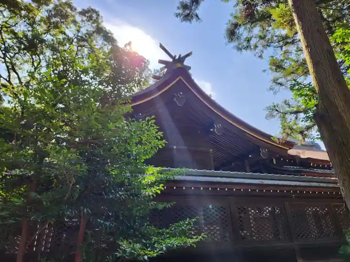 伊弉諾神宮の本殿・本堂