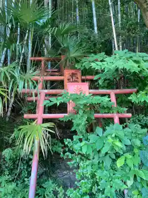 観月山稲荷神社の鳥居