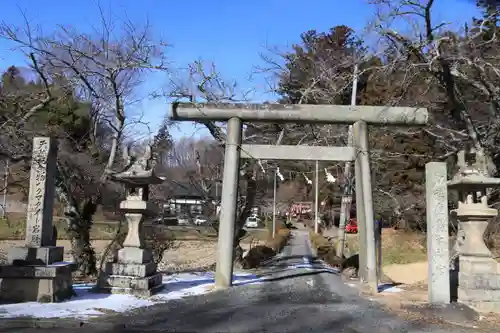 鹿島大神宮の鳥居