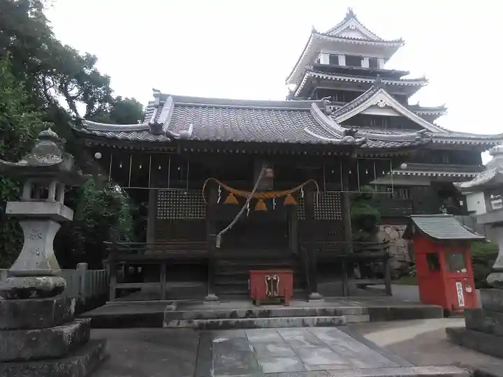 奥平神社の本殿・本堂