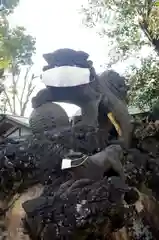 お三の宮日枝神社の狛犬