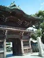 題経寺(柴又帝釈天)の山門・神門