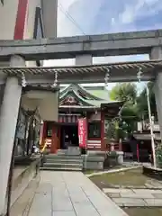 吉原神社の鳥居