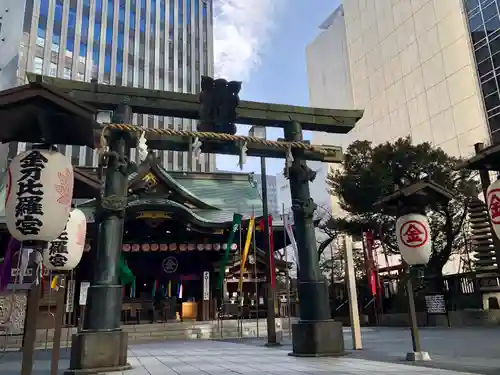 虎ノ門金刀比羅宮の鳥居