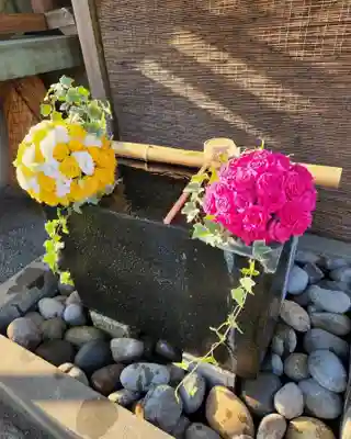 上尾御嶽神社の手水舎