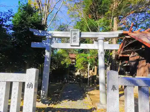 神明社（土器野神明社）の鳥居