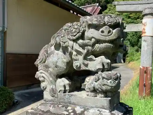 菅舩神社の狛犬