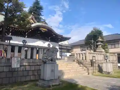 尾久八幡神社の狛犬