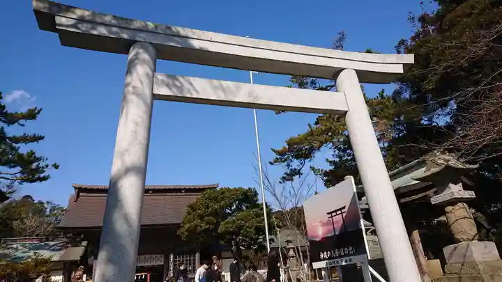 大洗磯前神社の鳥居