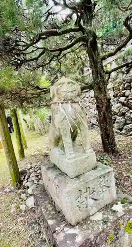 坂本八幡神社の狛犬