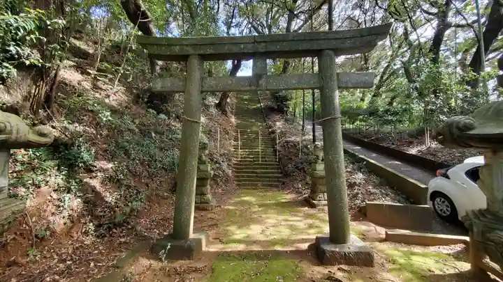 左右神社の鳥居