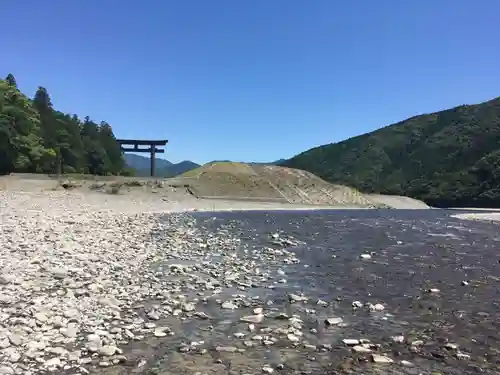 大斎原（熊野本宮大社旧社地）の景色