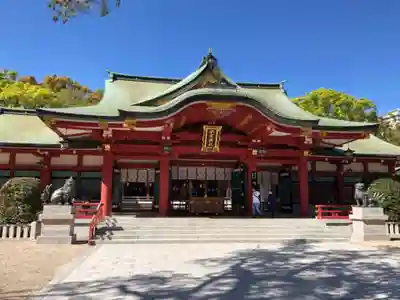 西宮神社の本殿・本堂