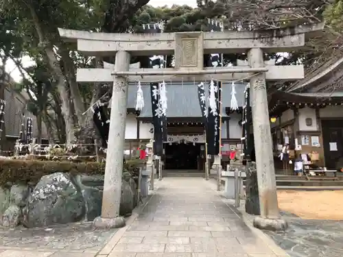 王子神社の鳥居