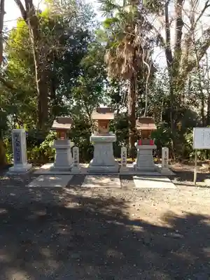 所澤神明社の末社・摂社