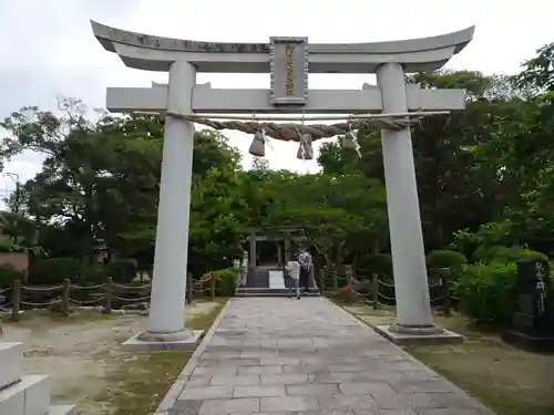 御勢大霊石神社 の鳥居