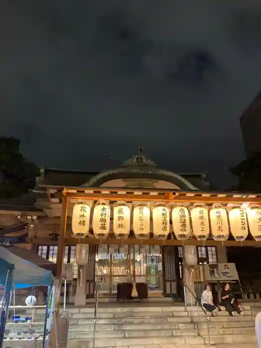 坐摩神社の本殿