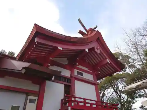 美濃輪稲荷神社の本殿