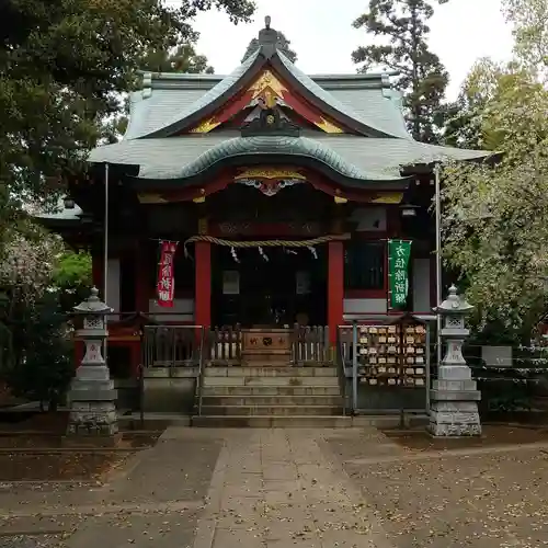 山王稲穂神社の本殿・本堂