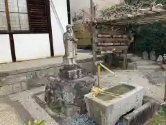 不空院の手水