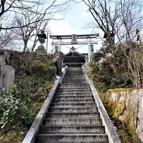 石都々古和気神社の鳥居