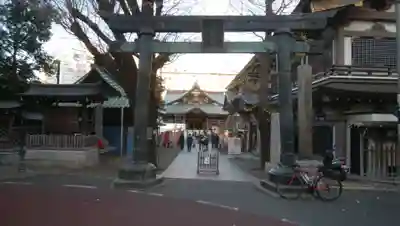 湯島天満宮の鳥居
