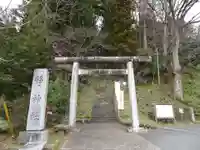 静神社の鳥居