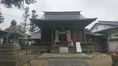 志波姫神社の本殿・本堂