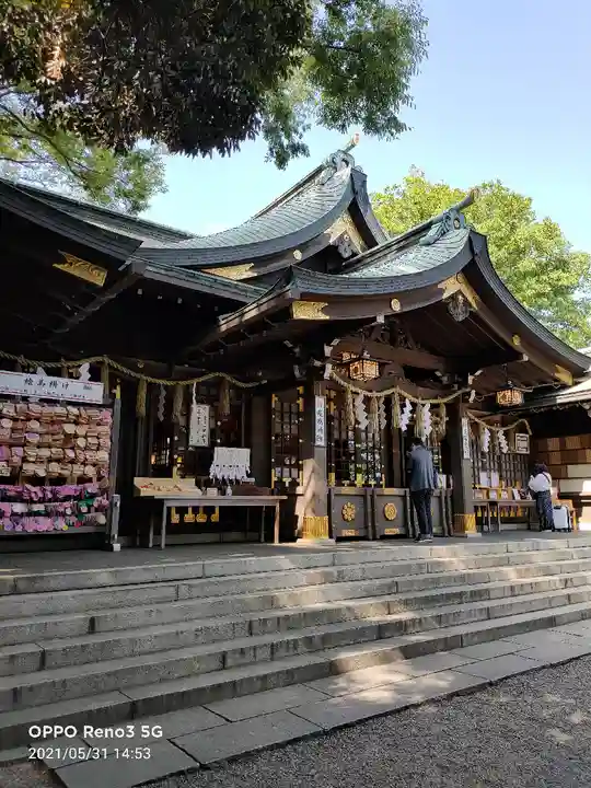 検見川神社の本殿・本堂
