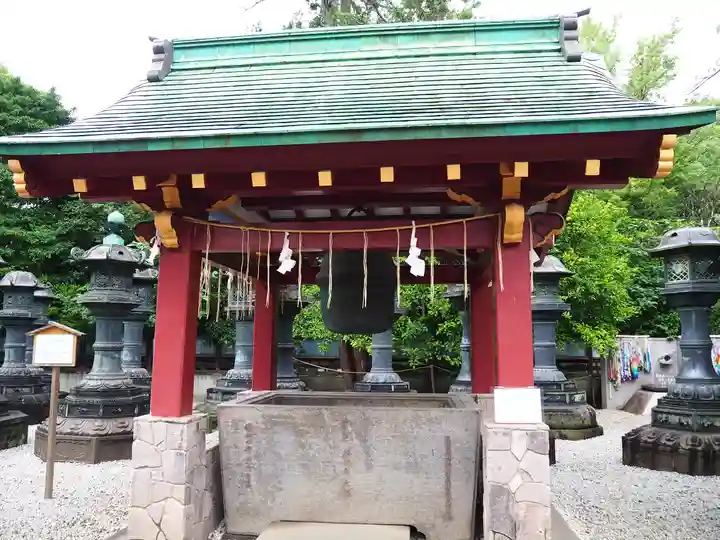 上野東照宮の手水舎