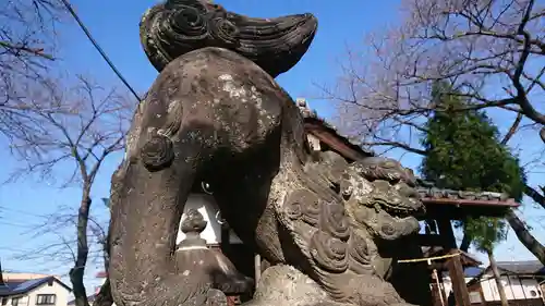 赤烏神社の狛犬